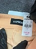 Express 100% Polyester Solid Yellow Shorts Size 0 - photo 3