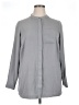 Alfani 100% Polyester Solid Gray Long Sleeve Blouse Size 1X - photo 1