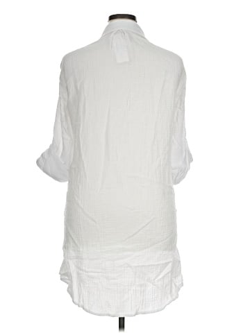 4our Dreamers 3/4 Sleeve Button-Down Shirt (view 2)