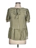Mine Green Short Sleeve Blouse Size L - photo 1