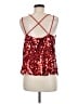 On Twelfth Red Sleeveless Top Size M - photo 2