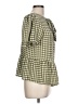 Mine Green Short Sleeve Blouse Size L - photo 4