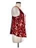 On Twelfth Red Sleeveless Top Size M - photo 4