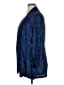 Diane von Furstenberg 100% Silk Blue Kimono Size 14 - photo 5