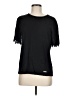 Anne Klein Black Short Sleeve Top Size M - photo 1