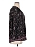Daniel Rainn Black 3/4 Sleeve Blouse Size XL - photo 4