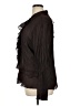S.L.B. 100% Polyester Brown Long Sleeve Blouse Size 1X - photo 5