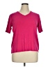 Chico's Pink Short Sleeve T-Shirt Size XL - photo 1