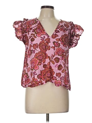 Elie Tahari Short Sleeve Blouse (view 1)