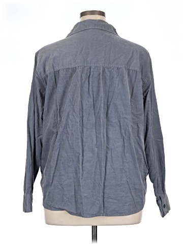 Kensie Long Sleeve Button-Down Shirt (view 2)