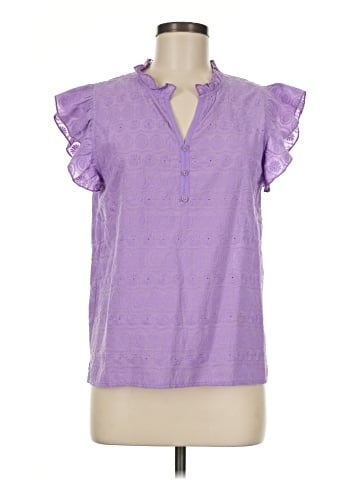 Jade Melody Tam Short Sleeve Blouse (view 1)