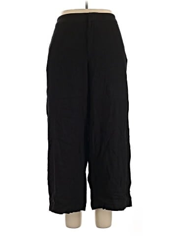 ELOQUII Elements Linen Pants (view 1)