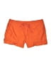 JCPenney 100% Cotton Solid Orange Board Shorts Size 8 - photo 1