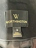 Worthington Black Blazer Size 12 - photo 6