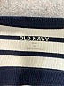 Old Navy Stripes Ivory Short Sleeve Turtleneck Size M - photo 7