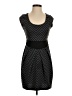 Bebop Chevron-herringbone Black Casual Dress Size S - photo 1