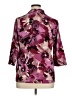 Alala Floral Purple 3/4 Sleeve Blouse Size 14 - photo 2