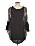 milla Black 3/4 Sleeve Blouse Size L - photo 2