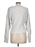 White House Black Market Silver Pullover Sweater Size L - photo 2