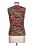 AGB Red Sleeveless Blouse Size L - photo 2