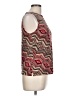 AGB Red Sleeveless Blouse Size L - photo 4