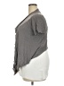 John Paul Richard 100% Rayon Gray Cardigan Size 2X - photo 5