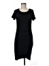 VICI Solid Black Casual Dress Size M - photo 1