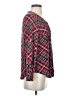 Daniel Rainn 100% Rayon Argyle Pink 3/4 Sleeve Blouse Size S - photo 4