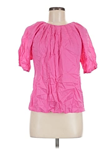 Ann Taylor Short Sleeve Blouse (view 1)