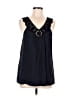 BCBGMAXAZRIA Black Sleeveless Top Size M - photo 1