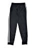 Adidas 100% Polyester Black Track Pants Size 14 - 16 - photo 2