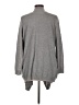 Theory 100% Merino Gray Wool Cardigan Size L - photo 2