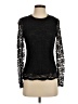 Brochu Walker Black Long Sleeve Top Size S - photo 1