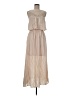 Alya 100% Rayon Tan Casual Dress Size M - photo 1