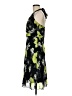 Speechless 100% Polyester Print Green Cocktail Dress Size 7 - photo 5