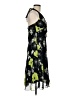 Speechless 100% Polyester Print Green Cocktail Dress Size 7 - photo 4
