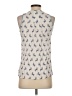 Maeve 100% Rayon Ivory Sleeveless Blouse Size 4 - photo 2