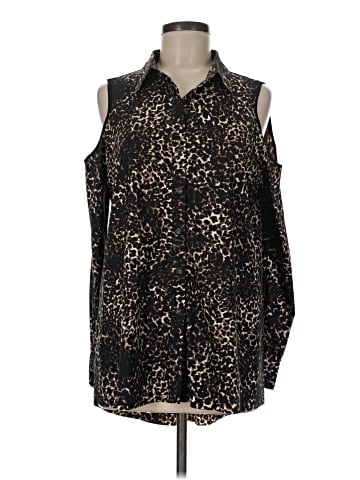 Lyssé Sleeveless Button-Down Shirt (view 1)