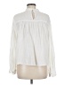 Zara Ivory Long Sleeve Blouse Size M - photo 2
