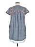 THML Blue Short Sleeve Blouse Size M - photo 2