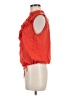 Tiny 100% Rayon Orange Sleeveless Blouse Size M - photo 5