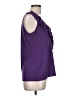 Charming Charlie Purple Sleeveless Top Size L - photo 4
