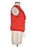 Tiny 100% Rayon Orange Sleeveless Blouse Size M - photo 4