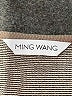MING WANG Stripes Tan Cocktail Dress Size 4X - photo 7