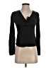 Maje 100% Cashwool Black Long Sleeve Blouse Size Sm (1) - photo 1