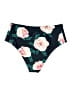 Cupshe Floral Blue Swimsuit Bottoms Size 0X - photo 2