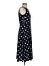 Chaps Polka Dots Black Casual Dress Size S - photo 4