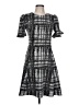 DKNY Tweed Gray Casual Dress Size 10 - photo 1