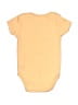 Le Top Solid Yellow Short Sleeve Onesie Size 3-6 mo - photo 2