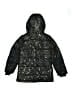 Cat & Jack 100% Polyester Stars Black Snow Jacket Size 6 - photo 2